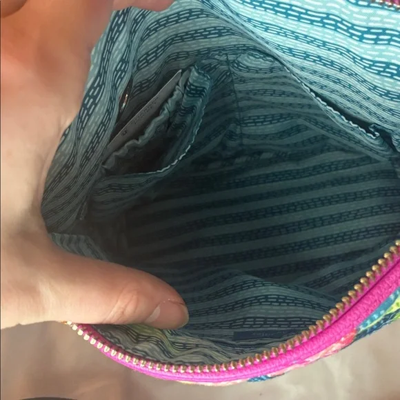 Vera Bradley Floral Pink Shoulder Bag - Picture 11 of 16